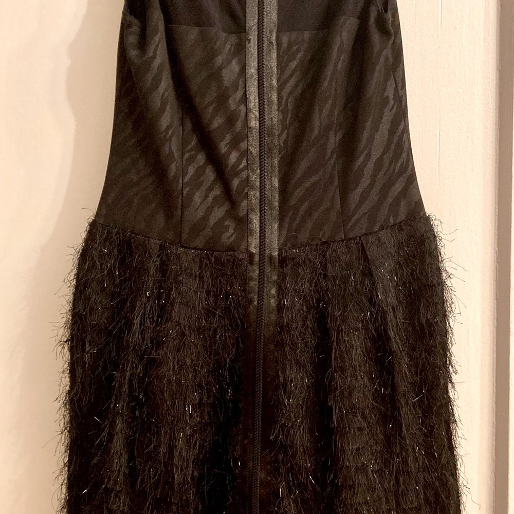 Rachel Rachel Roy feathered dress